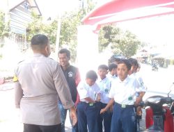 Pembinaan Anak Sekolah MTs Ma’arif Sidaraha Padanaan Oleh Polsek Paseh