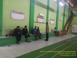 Bhabinkamtibmas Desa Darmawangi Sosialisasi Pencegahan Kebakaran 