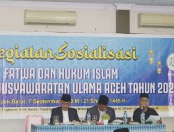 MPU Aceh Sosialisasi Fatwa Untuk Generasi  Muda di Aceh Barat