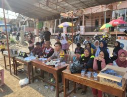 Bhabinkamtibmas Laksanakan Pengamanan Open Turnamen Bola Volly di Desa Darmaraja