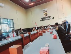Kapolres Pagar Alam Erwin Irawan Bersama Korkopinda Kerjasama Cegah Karhutula