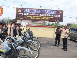 Jelang Pemilu 2024, Polres Blora Intensifkan Pelatihan Dalmas