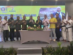 DPC Gapasdap Merak dan PT. Dharma Lautan Utama Hadiri Peresmian Dai Kyokushin Karate Indonesia