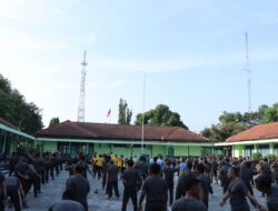 Polres Majalengka Hadiri Kegiatan SKJ 88 di Makodim 0617/Majalengka Menjelang HUT TNI Ke-78