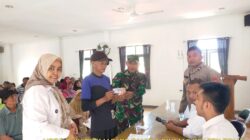 Panit Binmas Polsek Tomo  Monitoring Penyaluran Bantuan Langsung Tunai Dana Desa