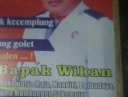 Diduga Panitia Pilkades Buta dan Kurang Respon Atas Adanya Gambar Calon Memakai Seragam