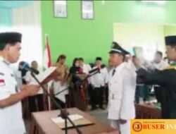 Bupati Tanbu Zairullah Lantik 7 Kepala Desa terdiri dari 3 Kecamatan Periode 2023-2029.