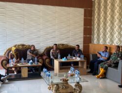 Kapolsek Dempo Selatan Melakukan Rapat Kordinasi Masalah Kebakaran Lahan Dan Karhutla
