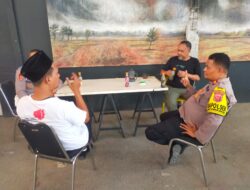 Kapolsek Jatiwangi Silaturahmi Dengan JAF Jatiwangi