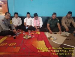 Bhabinkamtibmas Polsek Tanjungmedar  Bripka Ade Mulyana Berperan Aktif Dalam Peringatan Maulid Nabi Muhammad SAW di Desa Cikaramas