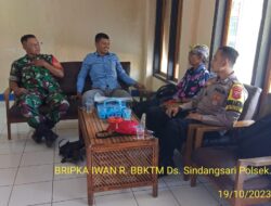 Bhabinkamtibmas Polsek Sukasari Lakukan Sambang Kamtibmas