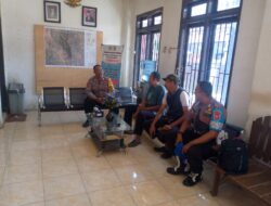 Anggota Polsek Tanjungmedar Polres Sumedang Polda Jabar laksanakan Sambang  kamtibmas