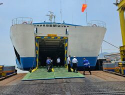 KMP Tribuana 1 Kembali Hadir Di Selat Sunda Pelabuhan Bakauheni-Merak Dengan Pelayanan Yang Prima.