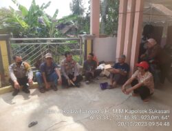 Polsek Sukasari Melaksanakan Kegiatan Jumat Curhat 