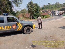 Polsek Tanjungmedar Polres Sumedang Polda Jabar melaksanakan KRYD siang hari