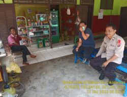 Bhabinkamtibmas Polsek Tanjungmedar Polres Sumedang laksanakan Sambang Silaturahmi Kamtibmas