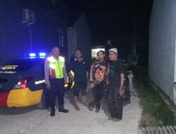 Polsek Tomo Polres Sumedang Gelar Patroli Malam Antisipasi Kriminalitas dan Jaga Keamanan Wilayah