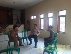 Kapolsek Tanjungmedar Laksanakan Sambang Silaturahmi Kamtibmas 