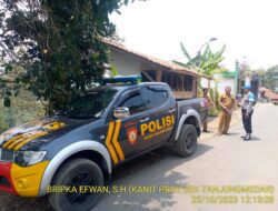 Polsek Tanjungmedar Polres Sumedang Polda Jabar melaksanakan KRYD siang Hari
