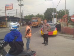 Polsek Tomo Polres Sumedang Polda Jabar Aktif Melaksanakan Patroli Siang Hari Antisipasi Gangguan Kamtibmas