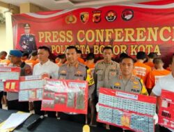 Sat-Res Narkoba Polresta Bogor Kota Ungkap Kasus, 29 Tersangka Di Ringkus Termasuk BD Sabu Residivis Lapas Paledang Bogor