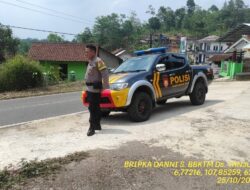 Polsek Tanjungmedar Polres Sumedang Polda Jabar melaksanakan KRYD siang hari