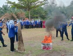 Puskesmas Sumaja Makmur gelar Pelatihan dan Sumulasi Damkar