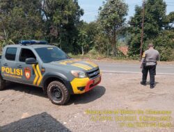Polsek Tanjungmedar Polres Sumedang Polda Jabar melaksanakan KRYD siang hari