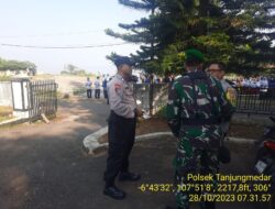 Untuk menjaga Sinergitas TNI/POLRI anggota Polsek Tanjungmedar laksanakan sambang ke warga