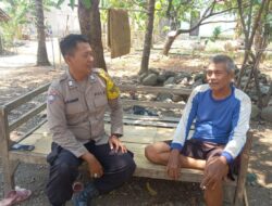 Bhabinkamtibmas Desa Darmawangi Kecamatan Tomo Silaturahmi Kamtibmas Kepada Warga Binaan