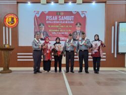 Pisah Sambut Kepala Rutan Kelas llB Blora Penuh Khidmat