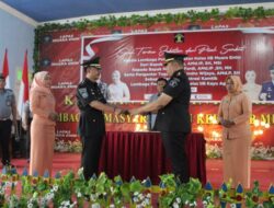 Sertijab dan Pisah Sambut Kepala Lapas Kelas IIB Muara Enim diselimuti Suasana Haru
