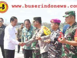 Kapolda Bali Sambut Kunker Presiden RI. Di Bandara Ngurah Rai.