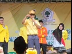 Yana Yonex Caleg DPRD Kab. Bekasi Dapil 2 Menghadiri Acara Konsolidasi Dan Sosialisasi Partai Golkar 