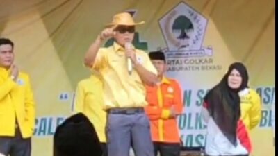 Yana Yonex Caleg DPRD Kab. Bekasi Dapil 2 Menghadiri Acara Konsolidasi Dan Sosialisasi Partai Golkar 