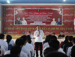 Awali kepemimpinannya, Kalapas Muara Enim Mukhlisin Fardi Gelar Rapat Dinas seluruh Pegawai