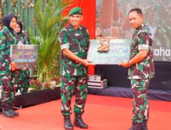 Danrem 012/TU Raih Penghargaan Program Ketahanan Pangan Nasional TNI AD