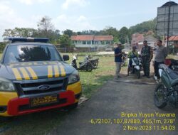 Antisipasi Kejahatan siang hari, Polsek Tanjungmedar Polres Sumedang melaksanakan KRYD patroli dialogis