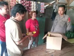 Reskrim Polsek Tomo Laksanakan Razia Minuman Keras