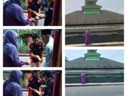 Di Hari Jumat Berkah Euis Roswati KWT Cita Tani Mandiri, Berbagi Minuman Dan Manisan Buah Pala Basah