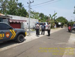 Polsek Tanjungmedar Polres Sumedang Polda Jabar melaksanakan KRYD siang hari