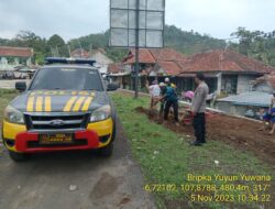 Antisipasi gangguan kamtibmas, Polsek Tanjungmedar Polres Sumedang Polda Jabar melaksanakan KRYD siang hari