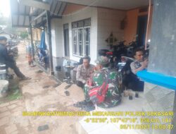 Silaturahmi kamtibmas guna mewujudkan situasi kondusip,polsek sukasari khususnya diwilayah desa mekarsari 