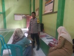 Bhabinkamtibmas Desa Darmawangi Silaturahmi Kamtibmas Kepada Warga Binaan