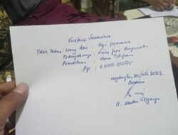 Diduga Ada Biaya Untuk Daftar Kerja Ke RSU Sumber Waras , Calo WS Akui Menerima Uang Titipan 5 juta
