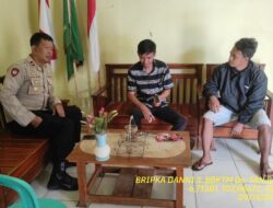 Kapolsek Tanjungmedar laksanakan sambang/silatrahmi Kamtibmas dengan warga desa Jingkang