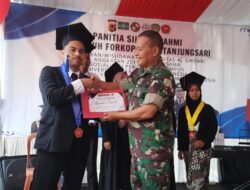 Koramil 1004 Tanjungsari Gelar Silaturahmi Anak asuh Forkompincam Tanjungsari, yang berhasil di Wisuda Sarjana S1.