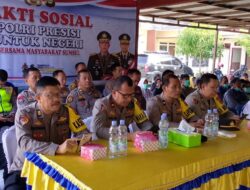 Polres Pagar Alam Adakan Bakti Sosial Dalam Rangka Kunjungan Wakapolri Komjen Pol. Agus Andrianto