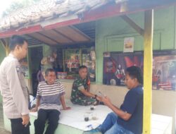 Sinergitas TNI – Polri Silaturahmi Kamtibmas Kepada Warga Desa Tomo Kecamatan Tomo Kabupaten Sumedang