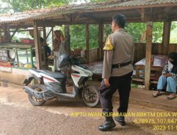 Bhabinkamtibmas Polsek Tanjungmedar Polres Sumedang laksanakan sambang/silatrahmi Kamtibmas 